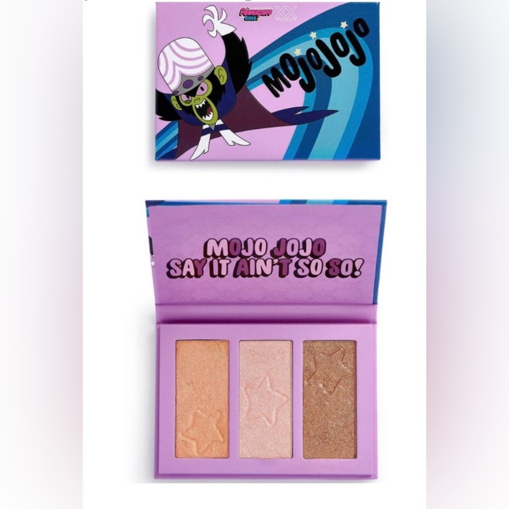 PowerPuff Girls Highlighter Palette Mojo Jojo X Revolution